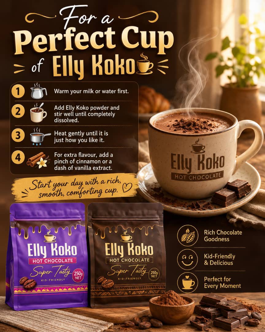 Elly Koko Hot Chocolate Nigeria